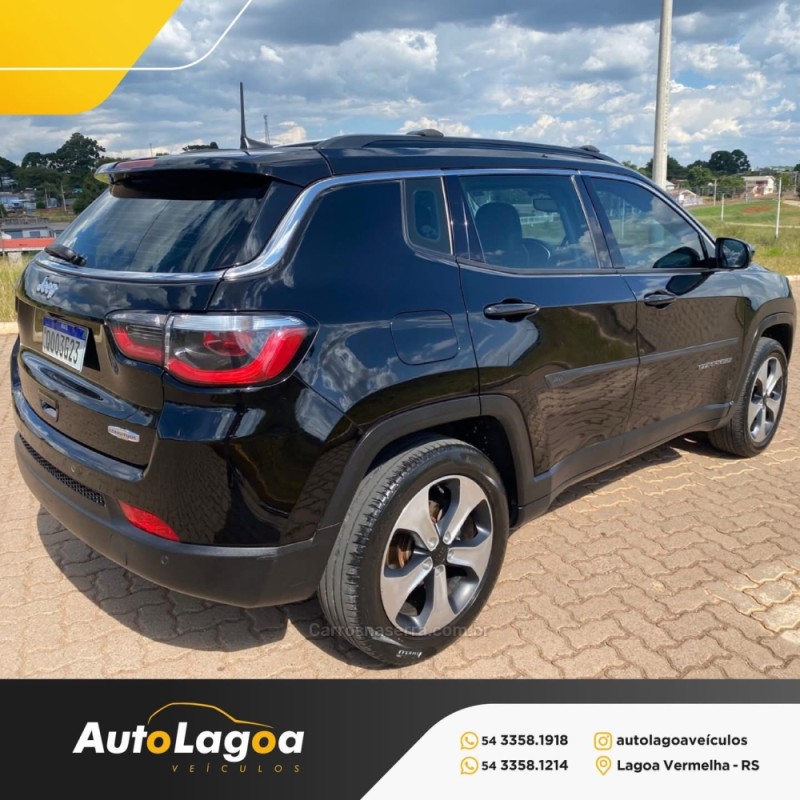 COMPASS 2.0 16V FLEX LONGITUDE AUTOMÁTICO - 2018 - LAGOA VERMELHA