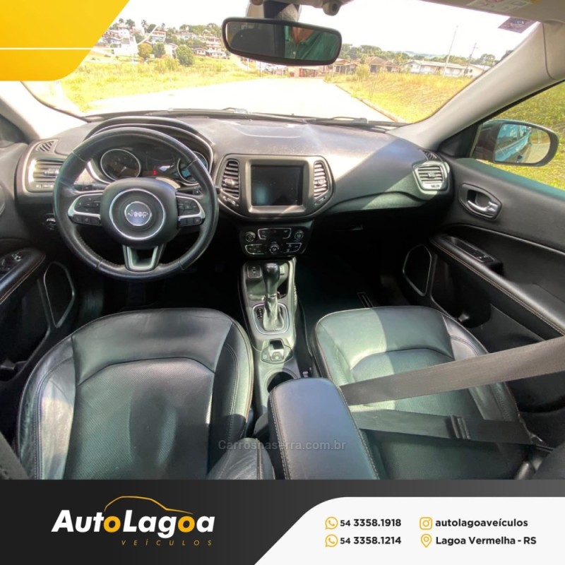 COMPASS 2.0 16V FLEX LONGITUDE AUTOMÁTICO - 2018 - LAGOA VERMELHA