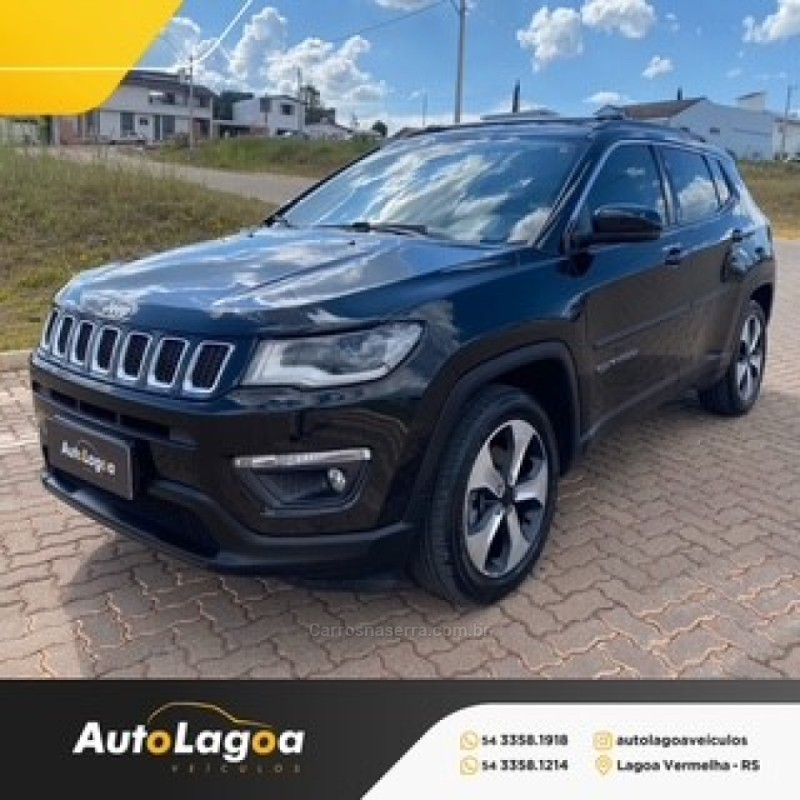 COMPASS 2.0 16V FLEX LONGITUDE AUTOMÁTICO - 2018 - LAGOA VERMELHA