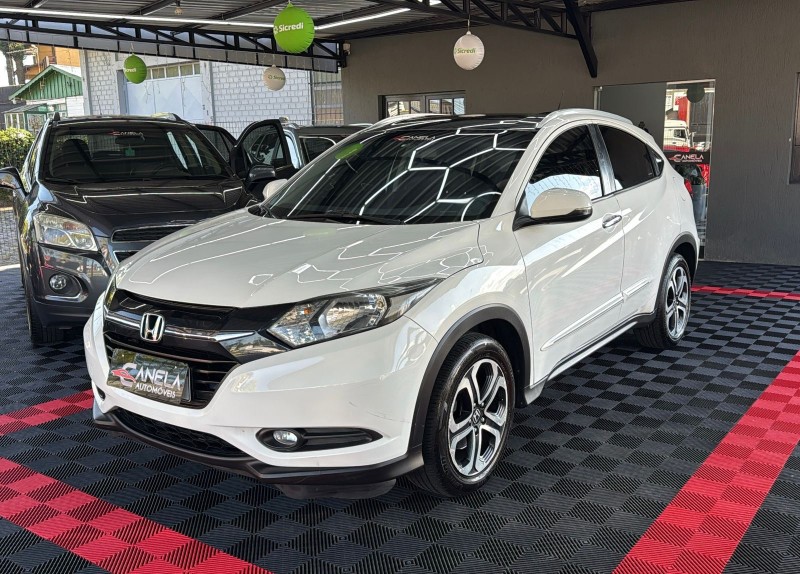 hr v 1.8 16v flex exl 4p automatico 2016 canela