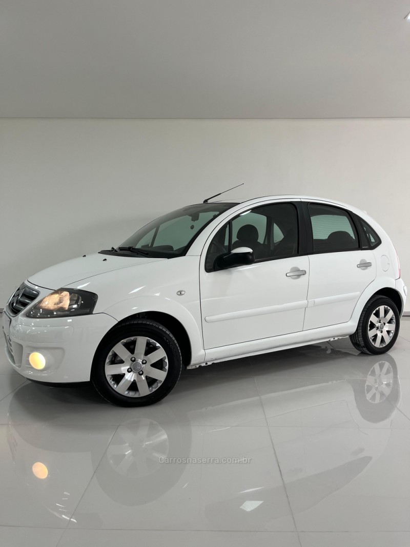 C3 1.4 I EXCLUSIVE 8V FLEX 4P MANUAL - 2012 - CAXIAS DO SUL