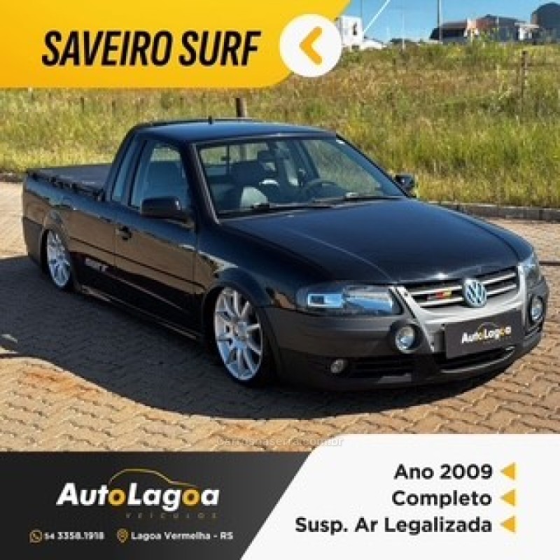 saveiro 1.8 mi super surf cs 8v flex 2p manual g.iv 2009 lagoa vermelha