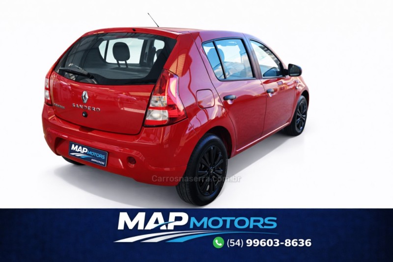 SANDERO 1.0 AUTHENTIQUE 16V FLEX 4P MANUAL - 2012 - CAXIAS DO SUL