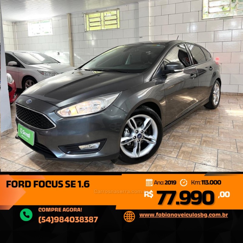 focus 1.6 se 16v flex 4p manual 2019 bento goncalves