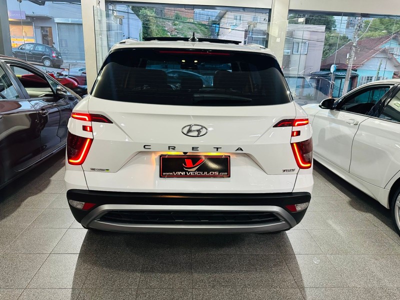 CRETA 1.0 PLATINUM TURBO 12V FLEX 4P AUTOMÁTICO - 2022 - CAXIAS DO SUL