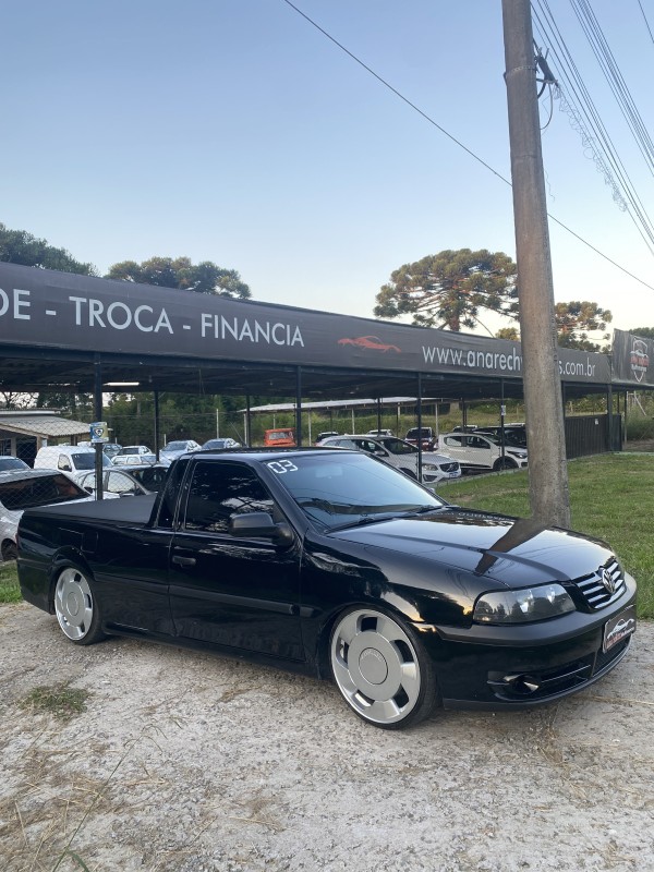 SAVEIRO 1.6 MI SUPER SURF CS 8V GASOLINA 2P MANUAL G.III - 2003 - CAXIAS DO SUL