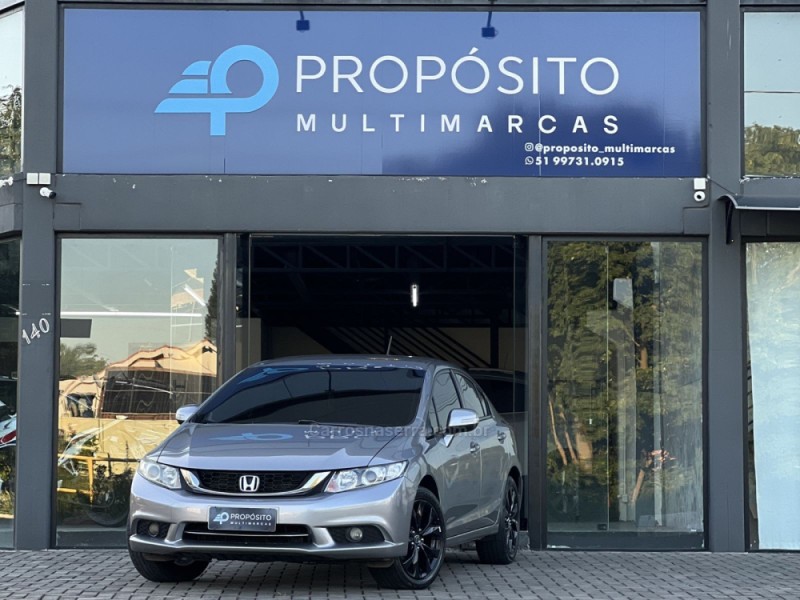 civic 2.0 lxr 16v flex 4p automatico 2015 estancia velha
