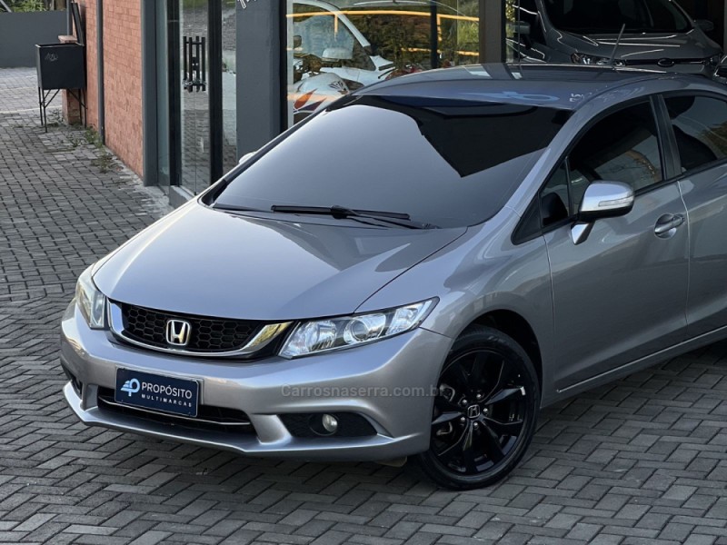 CIVIC 2.0 LXR 16V FLEX 4P AUTOMÁTICO - 2015 - ESTâNCIA VELHA