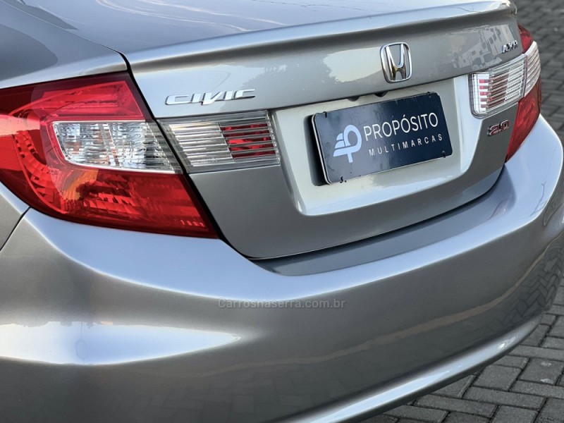 CIVIC 2.0 LXR 16V FLEX 4P AUTOMÁTICO - 2015 - ESTâNCIA VELHA