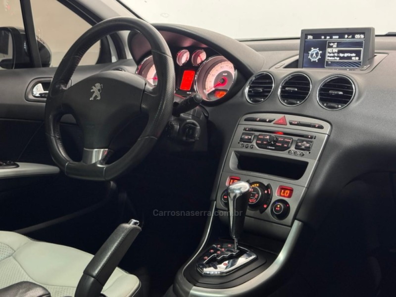 308 1.6 ROLAND GARROS THP 16V GASOLINA 4P AUTOMÁTICO - 2014 - ESTâNCIA VELHA