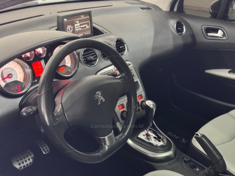 308 1.6 ROLAND GARROS THP 16V GASOLINA 4P AUTOMÁTICO - 2014 - ESTâNCIA VELHA