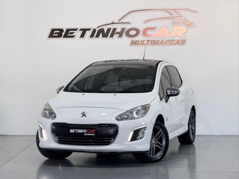 308 1.6 roland garros thp 16v gasolina 4p automatico 2014 estancia velha