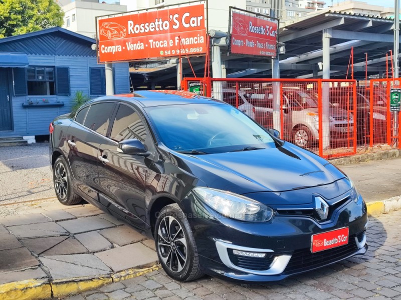 fluence 2.0 gt line 16v flex 4p automatico 2016 farroupilha
