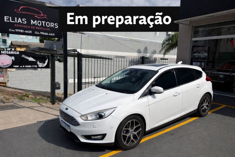 focus 2.0 titanium plus hatch 16v flex 4p auto 2016 bento goncalves