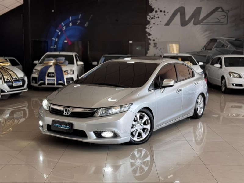 civic 1.8 exs 16v flex 4p automatico 2013 estancia velha
