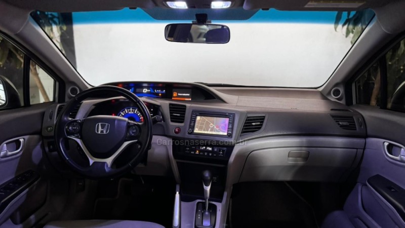 CIVIC 1.8 EXS 16V FLEX 4P AUTOMÁTICO - 2013 - ESTâNCIA VELHA