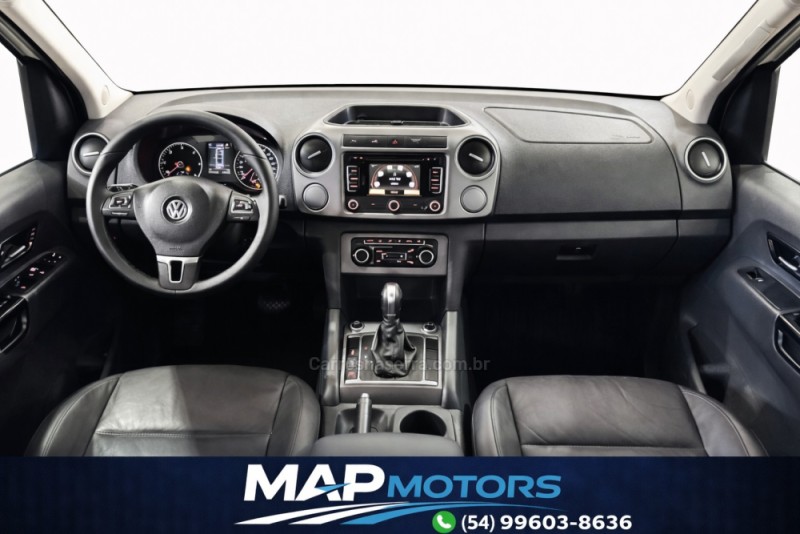 AMAROK 2.0 HIGHLINE 4X4 CD 16V TURBO INTERCOOLER DIESEL 4P AUTOMÁTICO - 2014 - CAXIAS DO SUL