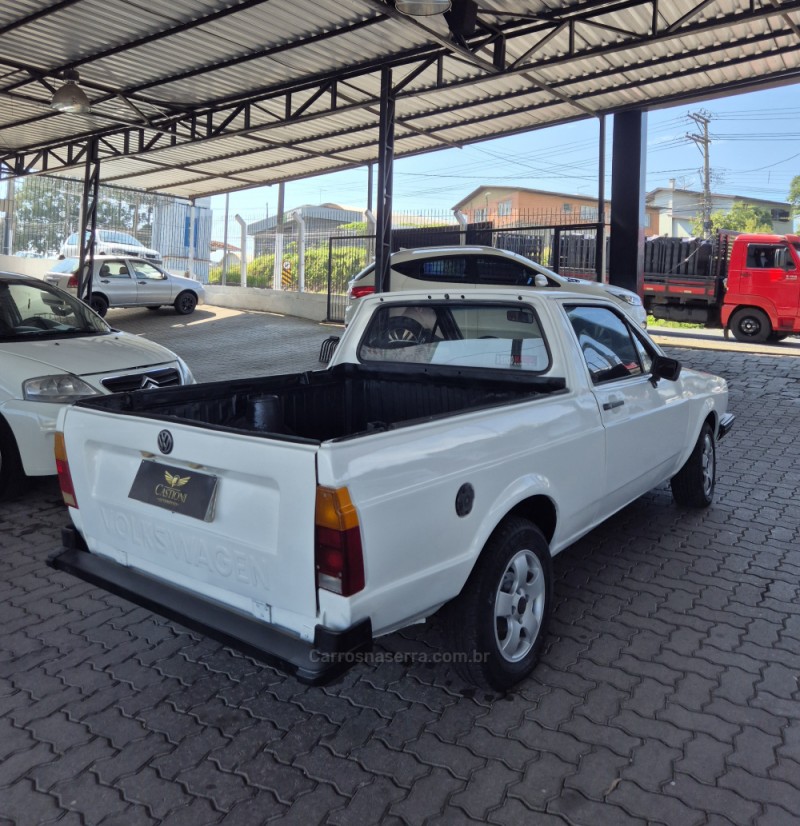 SAVEIRO 1.6 CL CS 8V GASOLINA 2P MANUAL - 1986 - CAXIAS DO SUL