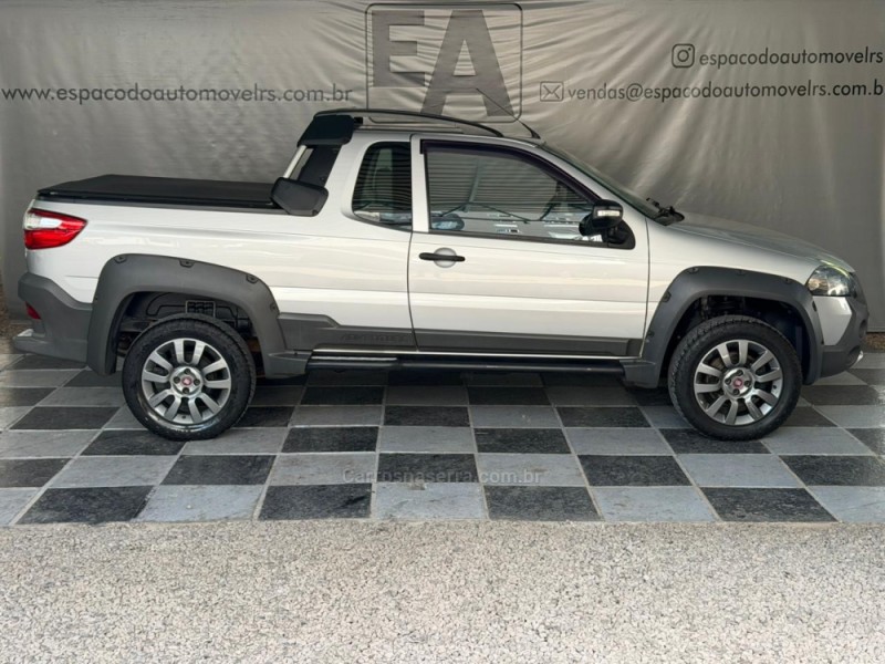 STRADA 1.8 MPI ADVENTURE CE 8V FLEX 2P MANUAL - 2016 - NOVA PRATA