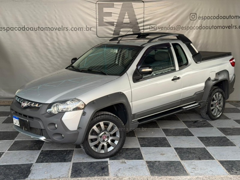 strada 1.8 mpi adventure ce 8v flex 2p manual 2016 nova prata