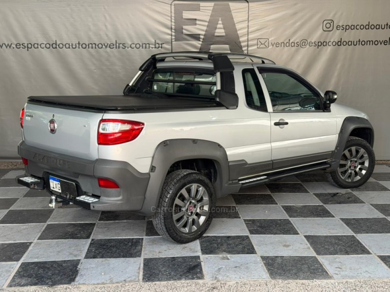 STRADA 1.8 MPI ADVENTURE CE 8V FLEX 2P MANUAL - 2016 - NOVA PRATA