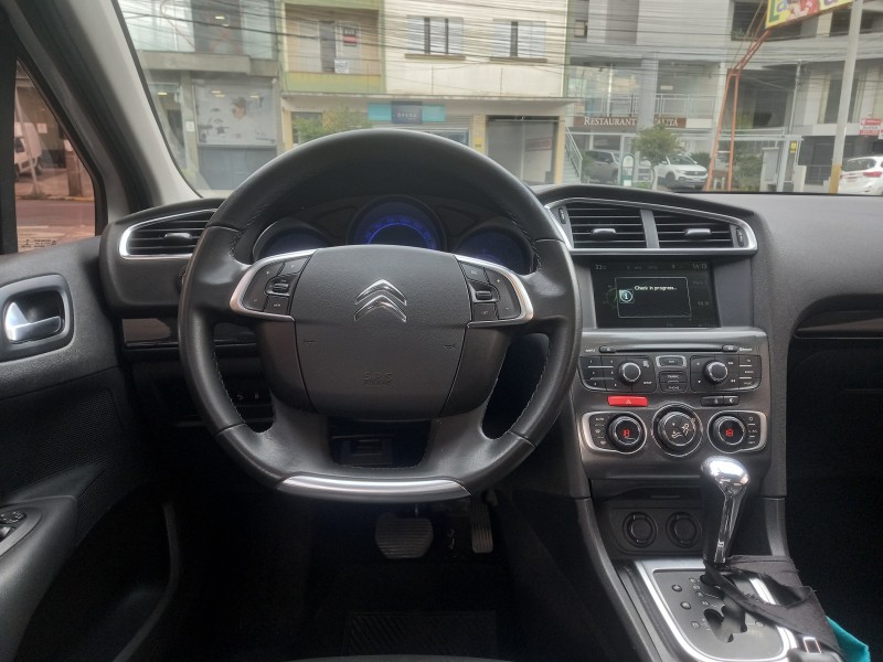 C4 LOUNGE 1.6 EXCLUSIVE 16V TURBO GASOLINA 4P AUTOMÁTICO - 2015 - CAXIAS DO SUL