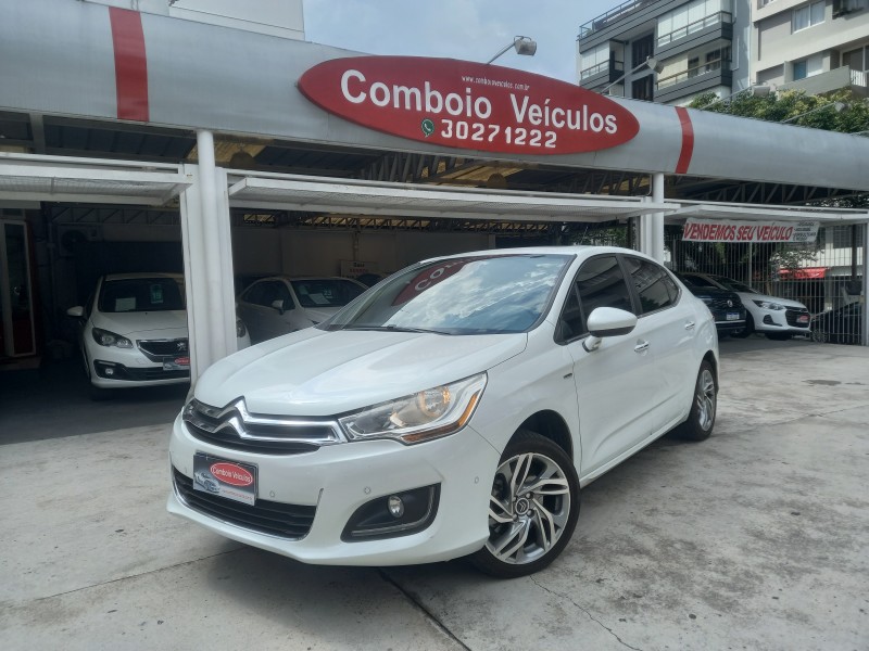 c4 lounge 1.6 exclusive 16v turbo gasolina 4p automatico 2015 caxias do sul