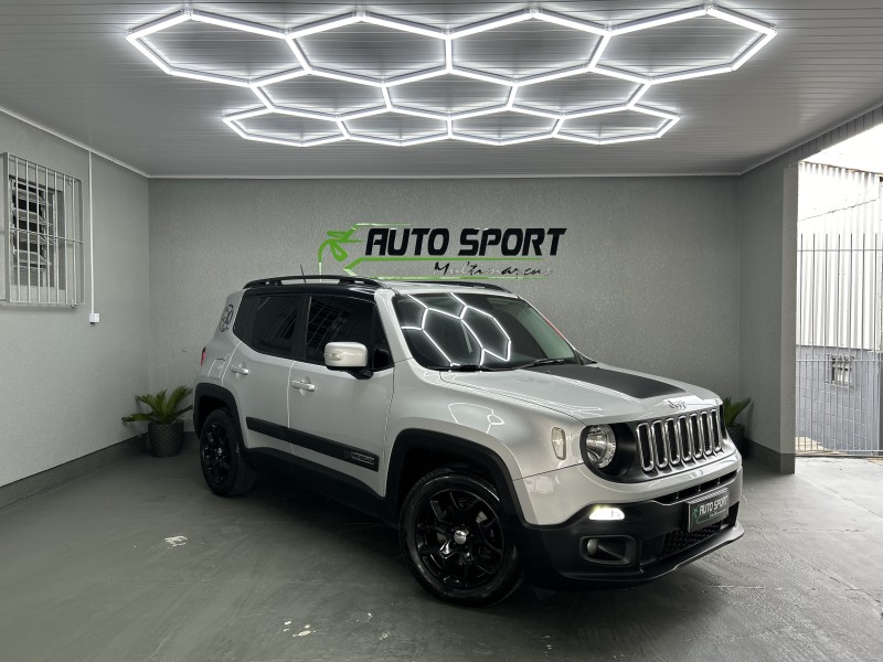 RENEGADE 1.8 16V FLEX LONGITUDE 4P AUTOMÁTICO - 2016 - CAXIAS DO SUL