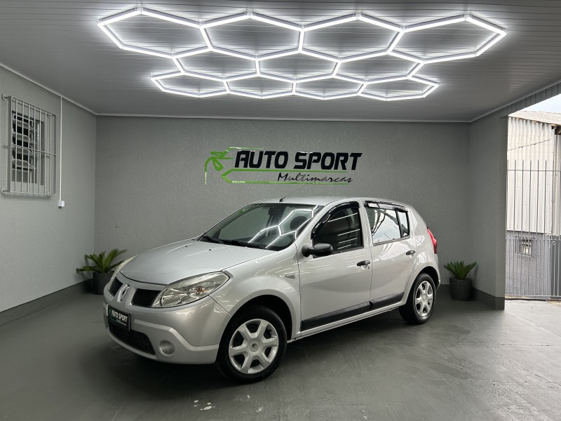 sandero 1.6 expression 8v flex 4p manual 2009 caxias do sul