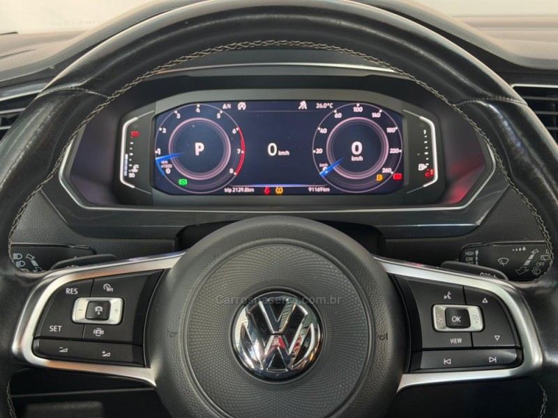 TIGUAN 2.0 ALLSPACE R-LINE 350 TSI 4X4 GASOLINA 4P - 2019 - NOVA PRATA