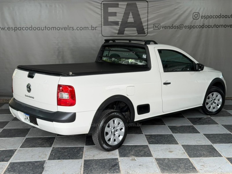 SAVEIRO 1.6 MI TRENDLINE CS 8V FLEX 2P MANUAL - 2015 - NOVA PRATA