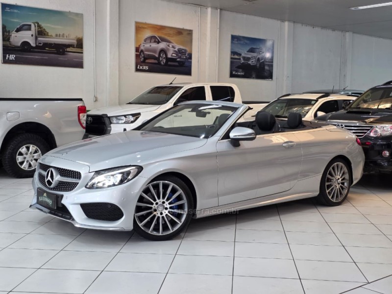c 300 2.0 cgi cabriolet gasolina 2p automatico 2017 sapucaia do sul