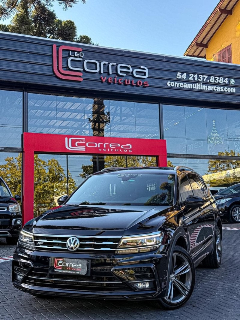 TIGUAN 2.0 ALLSPACE R-LINE 350 TSI 4X4 GASOLINA 4P - 2021 - CANELA