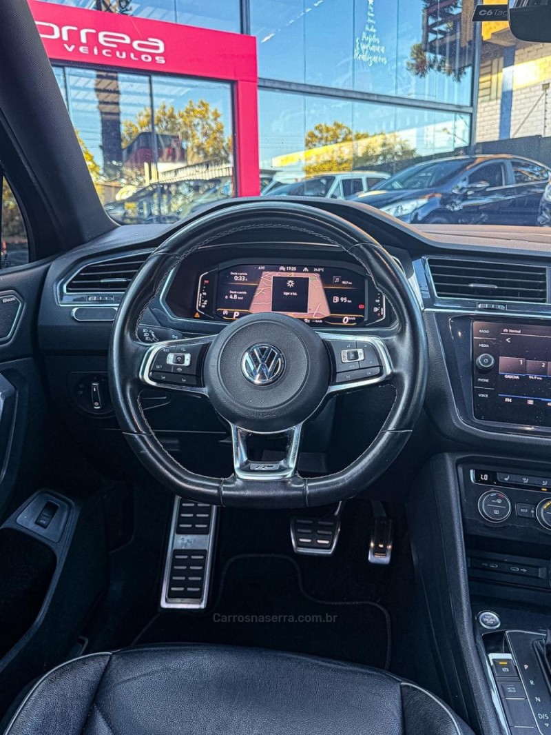 TIGUAN 2.0 ALLSPACE R-LINE 350 TSI 4X4 GASOLINA 4P - 2021 - CANELA