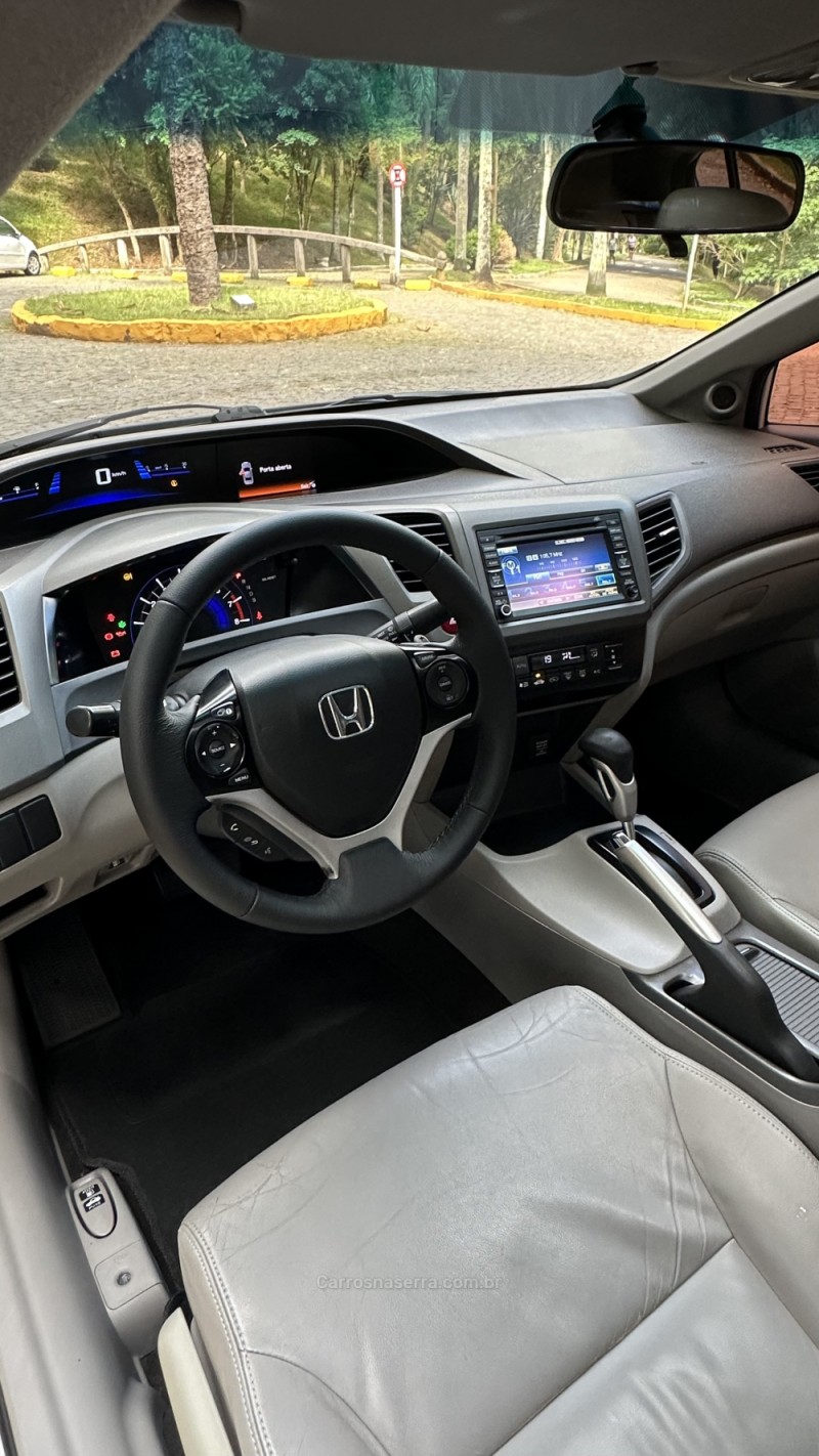 CIVIC 1.8 EXS 16V FLEX 4P AUTOMÁTICO - 2012 - CAXIAS DO SUL