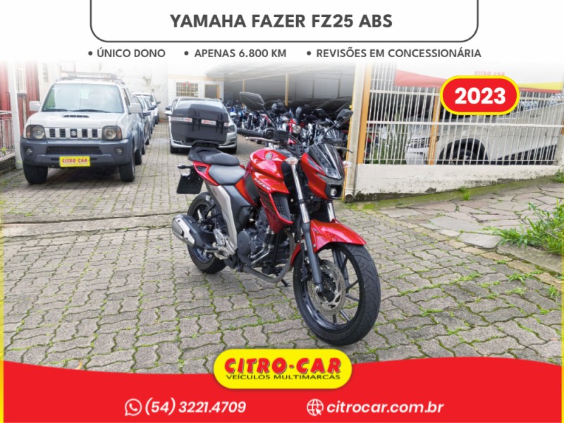 fazer fz25 abs 2023 caxias do sul