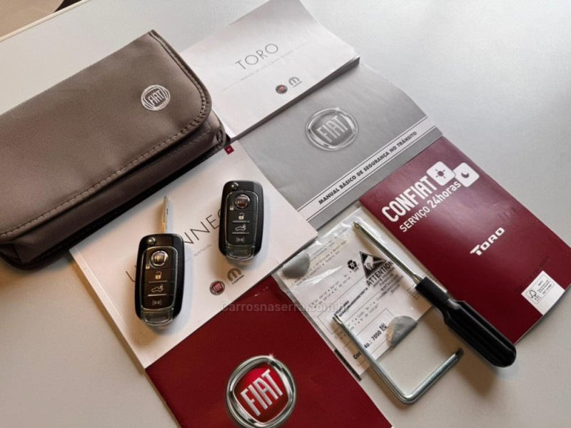 TORO 2.0 16V TURBO FREEDOM 4X4 DIESEL 4P MANUAL - 2019 - CASCA