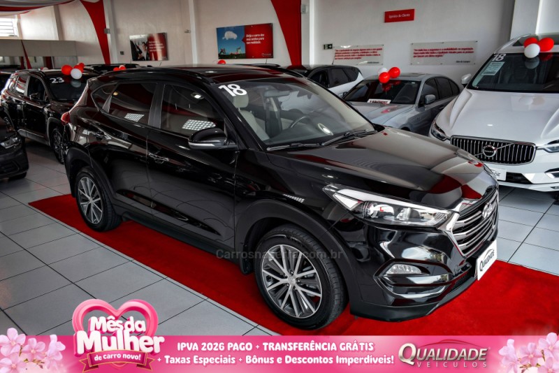 tucson 1.6 gls turbo gasolina 4p automatico 2018 santa cruz do sul