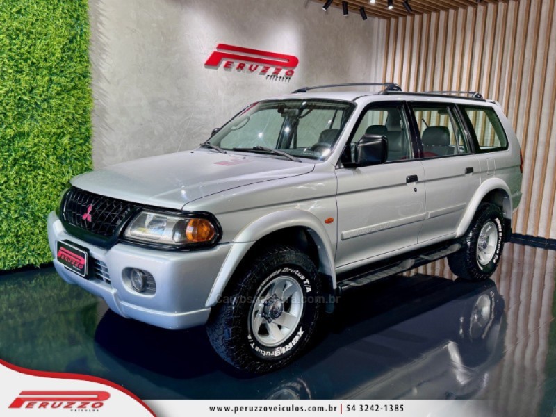 pajero sport 3.0 se 4x2 v6 24v gasolina 4p automatico 2002 nova prata