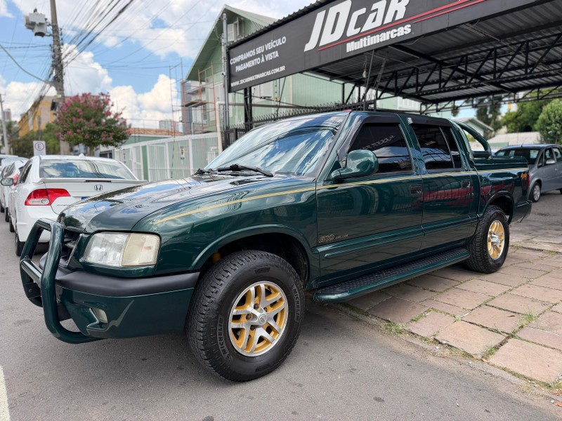 S10 2.5 DLX 4X4 CD 8V TURBO DIESEL 4P MANUAL - 2000 - CAXIAS DO SUL