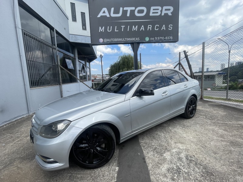 c 200 1.8 cgi avantgarde 16v gasolina 4p automatico 2012 caxias do sul