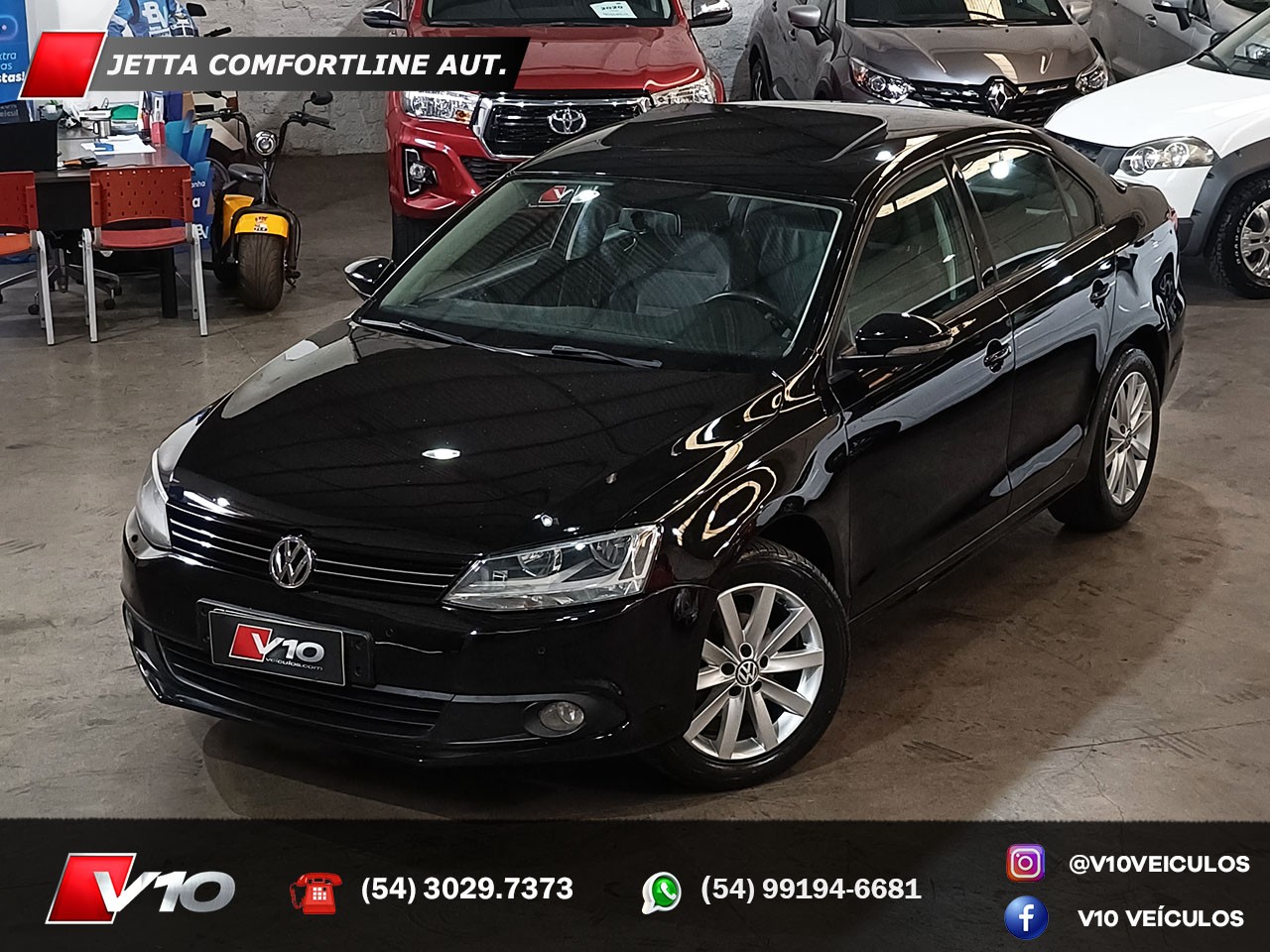 VOLKSWAGEN - JETTA - 2011/2012 - Preta - R$ 59.900,00