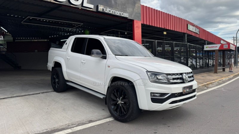 AMAROK 3.0 V6 TDI HIGHLINE CD DIESEL 4MOTION AUTOMÁTICO - 2018 - CAXIAS DO SUL