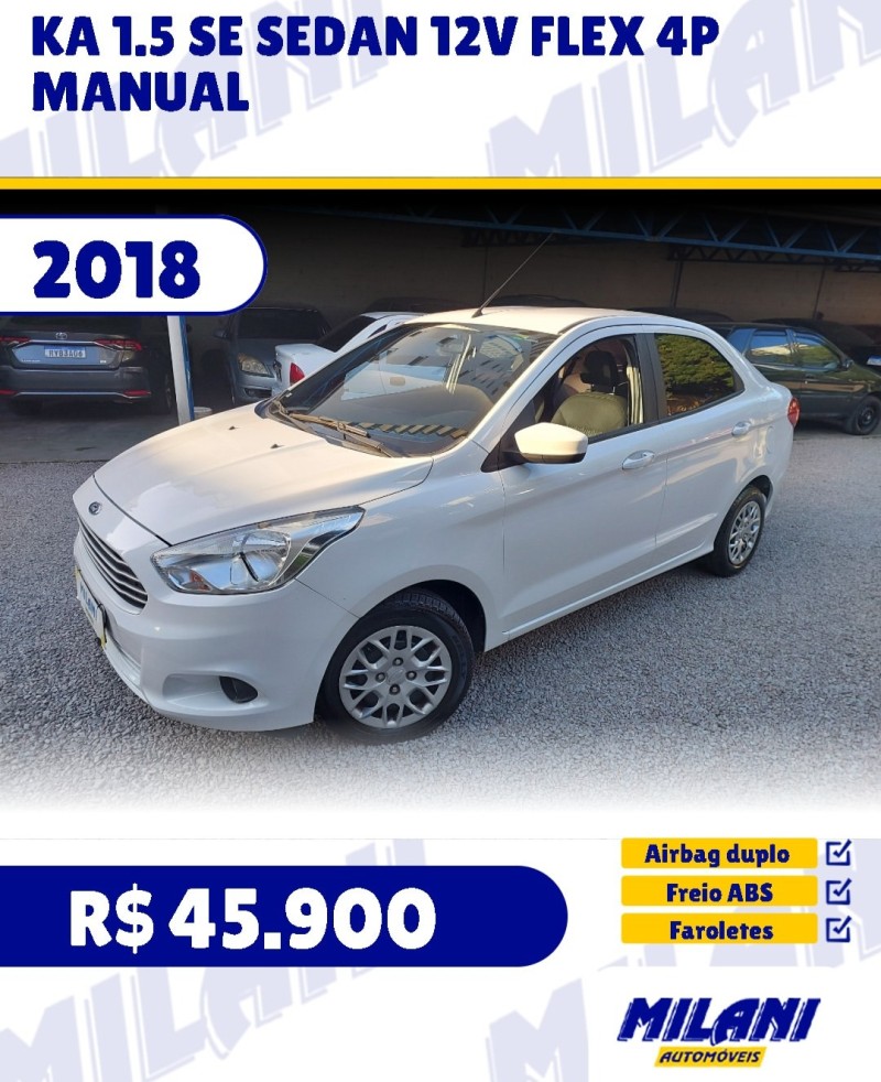 ka 1.5 se sedan 12v flex 4p manual 2018 bento goncalves