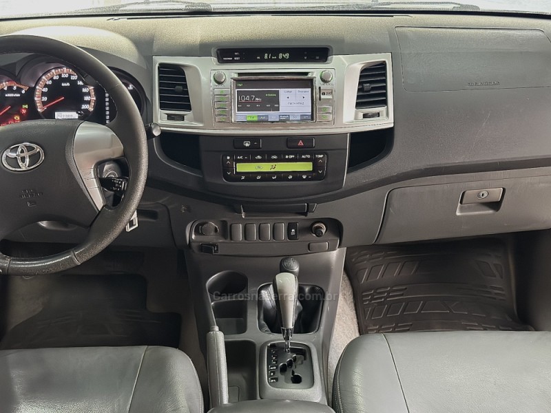 HILUX 3.0 SRV 4X4 CD 16V TURBO INTERCOOLER DIESEL 4P AUTOMÁTICO - 2013 - MUçUM