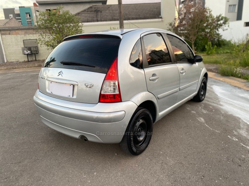 C3 1.4 I GLX 8V GASOLINA 4P MANUAL - 2007 - CAXIAS DO SUL