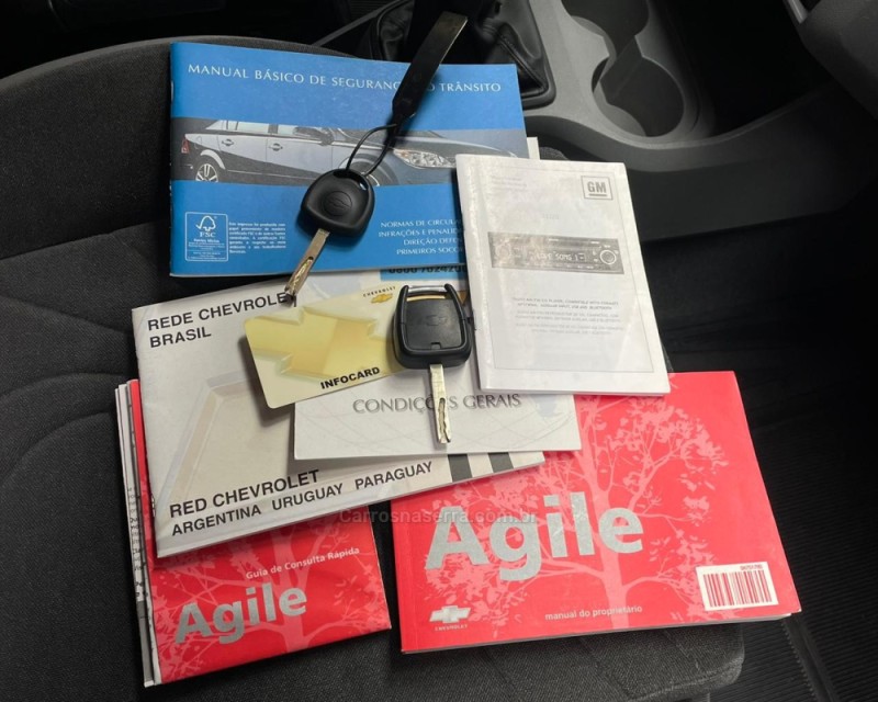 AGILE 1.4 MPFI LTZ 8V FLEX 4P MANUAL - 2011 - VACARIA