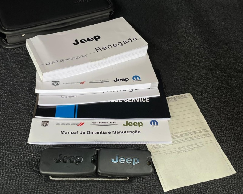 RENEGADE 1.8 16V FLEX SPORT 4P AUTOMÁTICO - 2016 - VACARIA