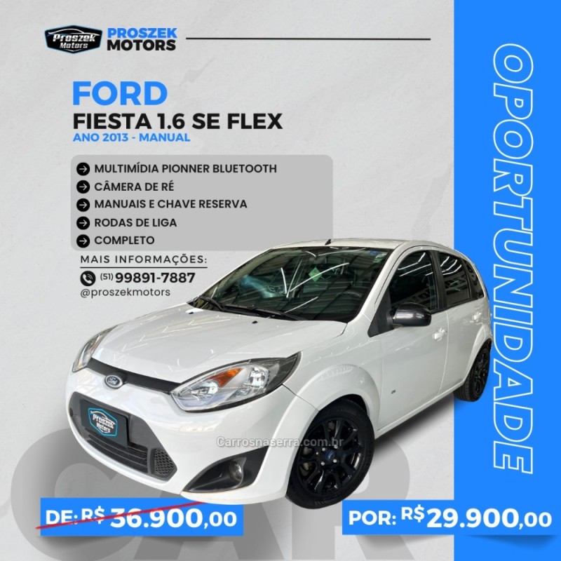 fiesta 1.6 rocam se 8v flex 4p manual 2013 canoas