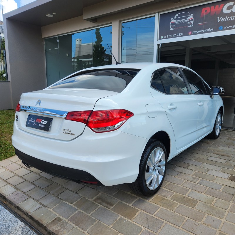 C4 LOUNGE 1.6 TENDANCE 16V TURBO GASOLINA 4P AUTOMÁTICO - 2015 - BENTO GONçALVES
